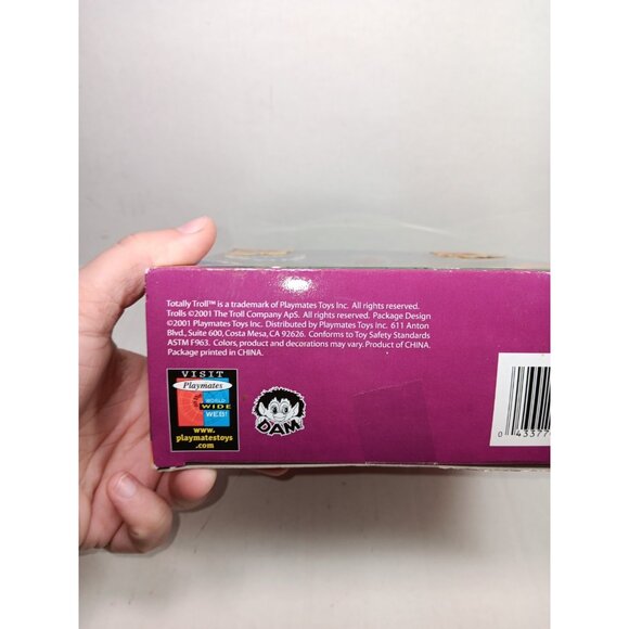 Totally Troll Doll Series 2 Ms. Nelly Knowhow Teacher Vintage DAM Playmates - Picture 5 of 5